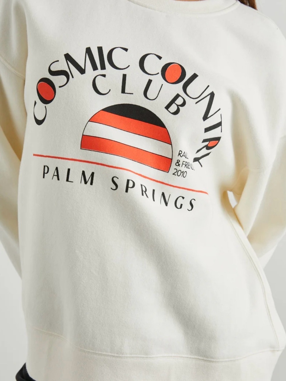 Cosmic Country Club Palm Springs Graphic Sweatshirt